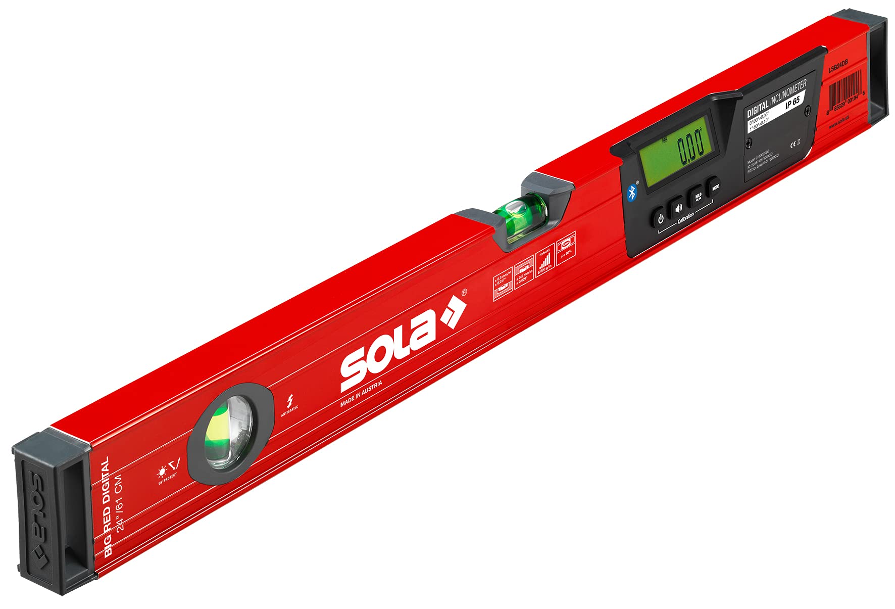 SOLA LSB24DBT Digital Box Beam Level with Bluetooth, 24-Inch Big